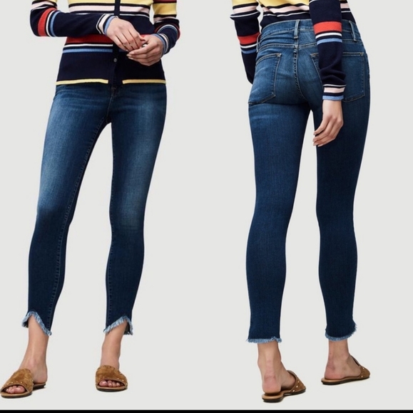 Frame Le High Skinny Jeans - Triangle Hem - Picture 2 of 5